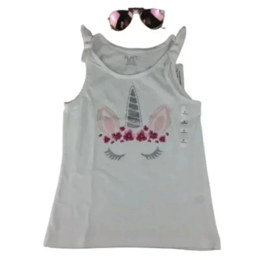 The Children'e Place Unicron Tank Tops & Tie Dye Short Bundle Size S